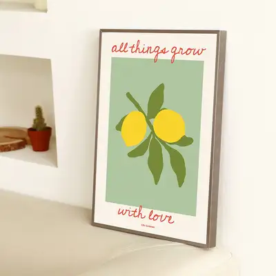 Life Gardener Interior Poster A3