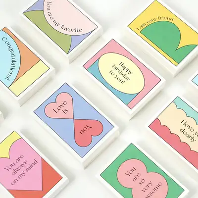 Kind Message Card Set (10 pieces)