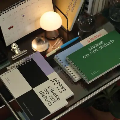 Do Not Disturb 6-Month Planner
