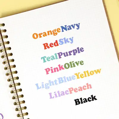 Lolipoly Alphabet & Number Sticker 14-Type Set