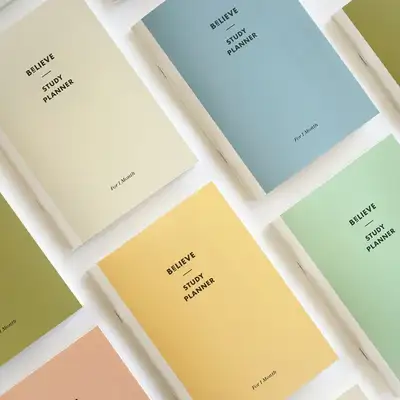 Believe - 1 Month Study Planner