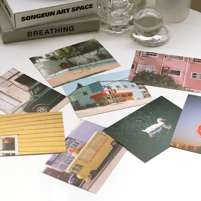 The Scenery Postcard Set 8 Types