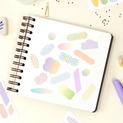 Color Palette Sticker - Shapes