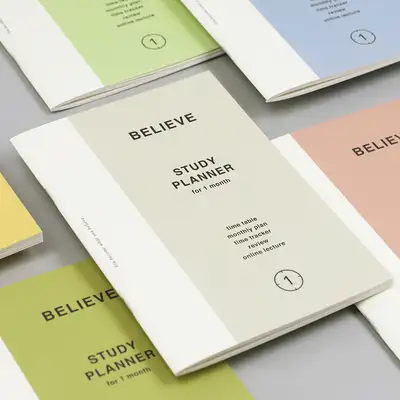 Believe – One-Month Study Planner ver.2