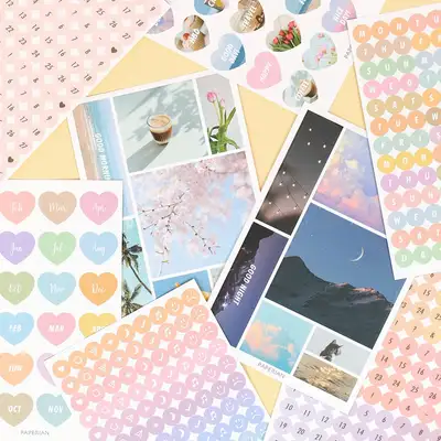 Removable Sticker Pack (8 Designs)