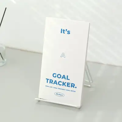 Goal Tracker Book - 30 Days