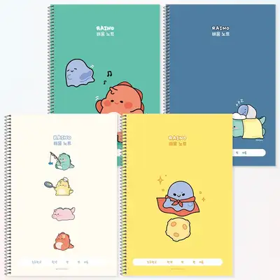 PopoFancy 1000 Rhino 小学学习笔记本 10册装