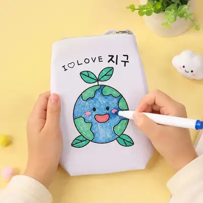 Creative Leader DIY Coloring Insulated Tumbler Bag