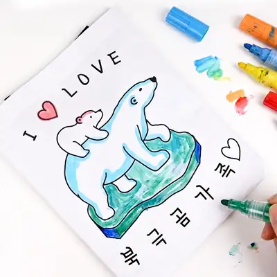 Creative Commander Coloring and Learning Reusable Eco Bag
