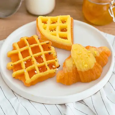 PopoFancy Waffle Crunch Squishy