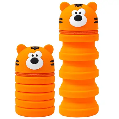 Popofancy Tiger Bellows Pencil Case