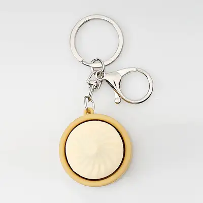 PopoFancy Steamed Dumpling Keycap Keyring