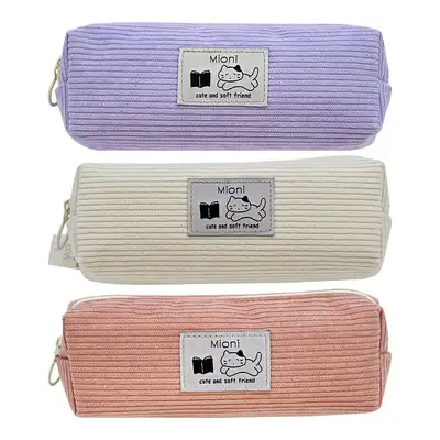 Popofancy Meoni Corduroy Pencil Case