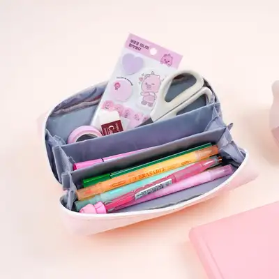 Popofancy Pastel 3-Tier Pen Pouch