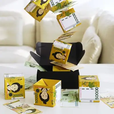 Popo Fancy Parents' Birthday Surprise Abalone Money Box