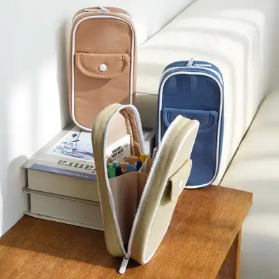 Popo Fancy Large-Capacity Modern Pocket Pen Pouch