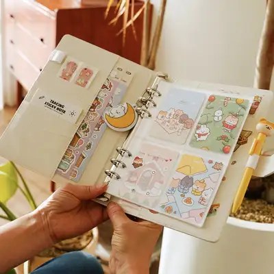 PopoFancy Hamchi Photocard Binder A5 6-Ring