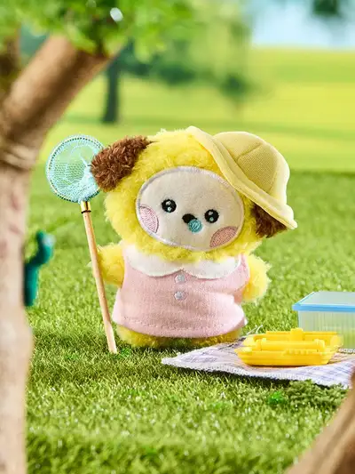 BT21 CHIMMY ミニ ミニニ ピクニック メイト ぬいぐるみ