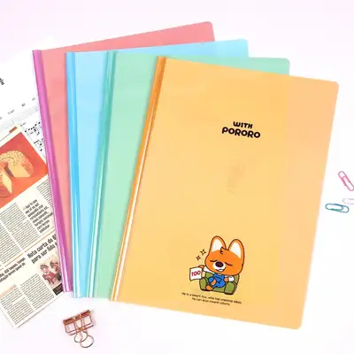 Pororo Popofoncy 1500 Elastic Fastener Files 10-Piece Set