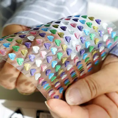 1500 Little Glitter Sticker