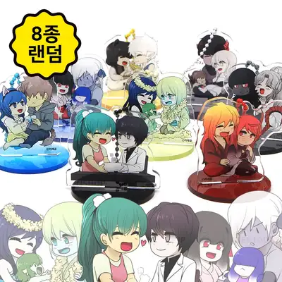 [Kubera] Couple Acrylic Stand Charm 8 Types (Random) | Webtoon Goods