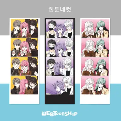 [I Don't Like This Kind of Hero] Webtoon 4-Cut Photo Goods - 3 Types