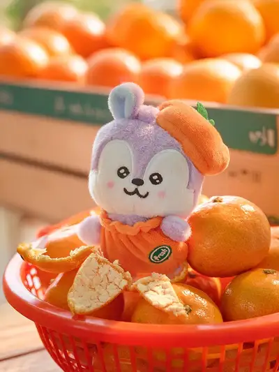 BT21 MANG ベイビー オレンジパーティー スモールぬいぐるみ