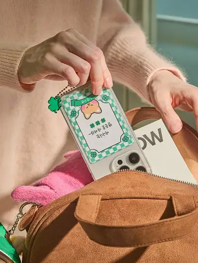ミニニ ラッキー ニューイヤー チチニ フォンタップ ポカホルダー