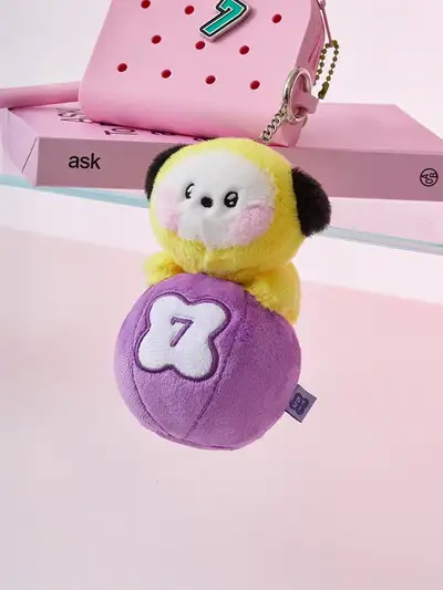 BT21 CHIMMY ミニミ ラッキーガチャ ぬいぐるみ キーリング