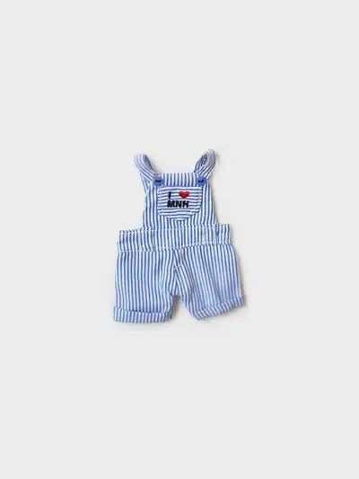 MNH オーバーロール人形キーリング服 ストライプ