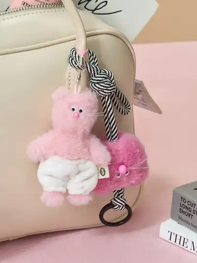 MNH FW ピンピン プラッシュ モバイルストラップ