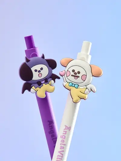 BT21 CHIMMY エンジェル&ヴィラン ジェルペン セット（2本入）