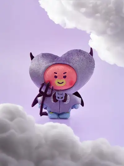 BT21 TATA エンジェル アンド ビラン ビラン ぬいぐるみ