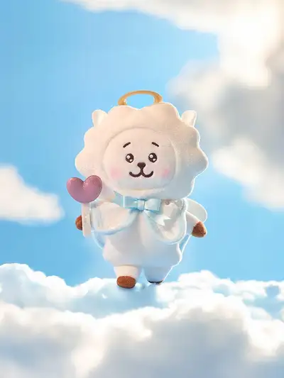 BT21 RJ エンジェル アンド ヴィラン エンジェル ぬいぐるみ
