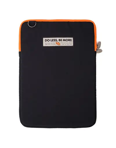 DO LESS, BE MORE 笔记本 iPad 收纳包 黑色