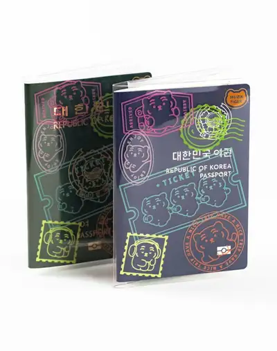 Muziktiger Ddoungrangi Travel Companion PVC Passport Case