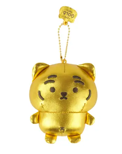 Gold Ddunglang Plush Keyring