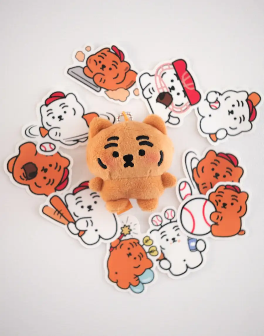 Baseball Fragment Sticker 01 Baseball Ddoungrangi — 1