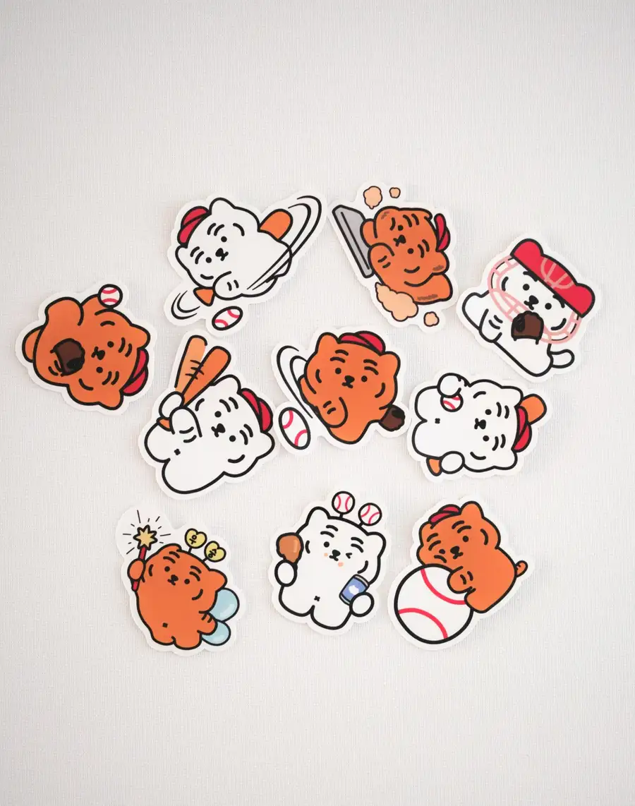 Baseball Fragment Sticker 01 Baseball Ddoungrangi — 2