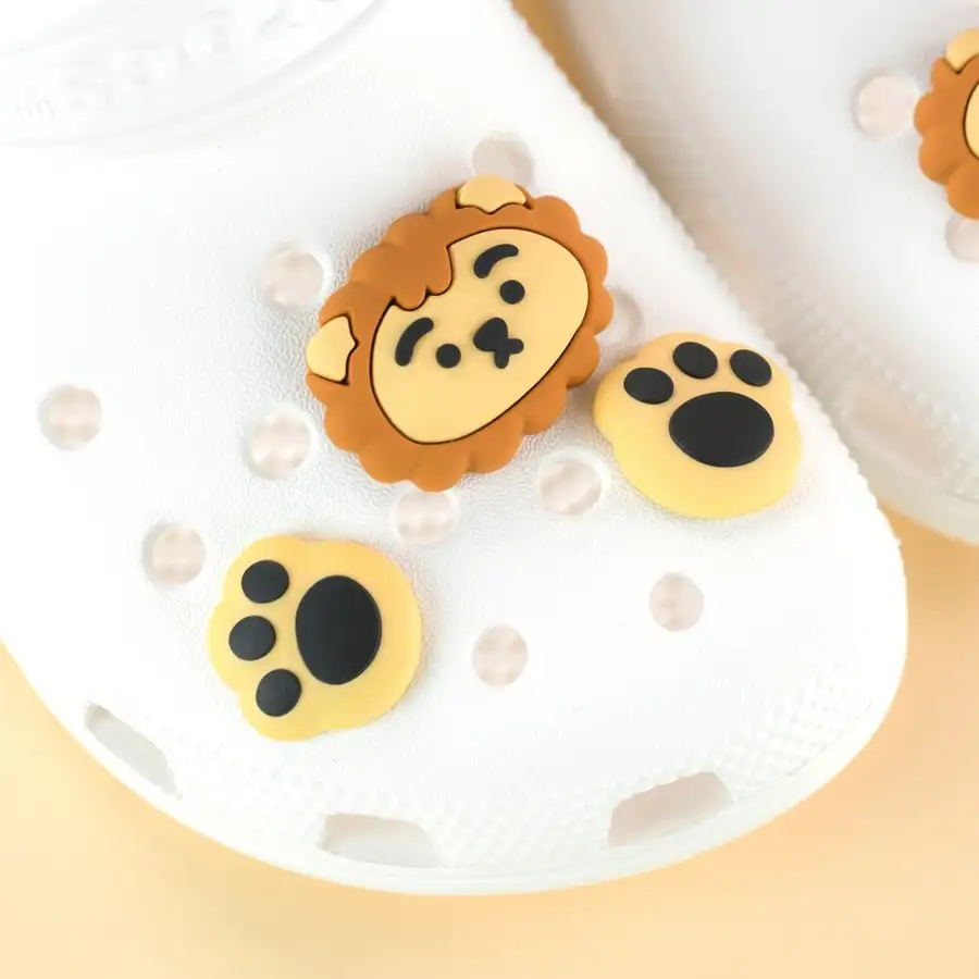 Lion Silicone Charm Set (2 Types) — 2