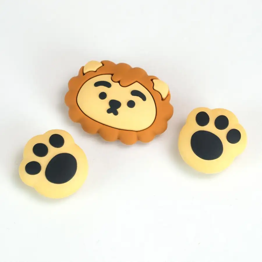 Lion Silicone Charm Set (2 Types) — 4
