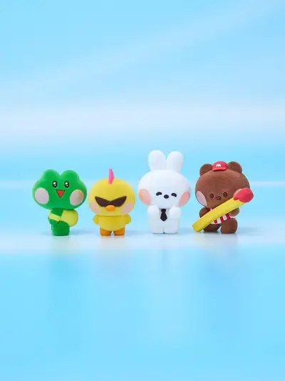 ラインフレンズ ミニニ ワールド スタンディングフィギュア