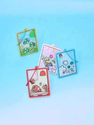 ラインフレンズ ミニニ ワールド アクリルキーリング
