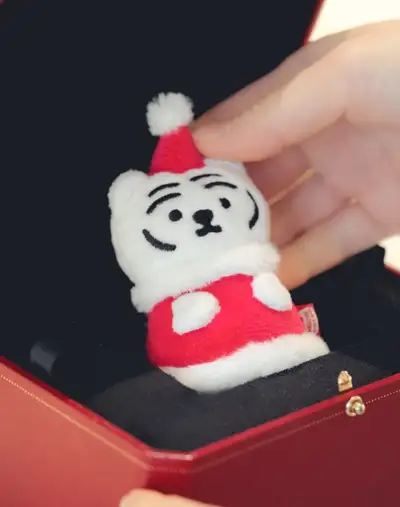 Santa Fairy Chubby Doll Keyring