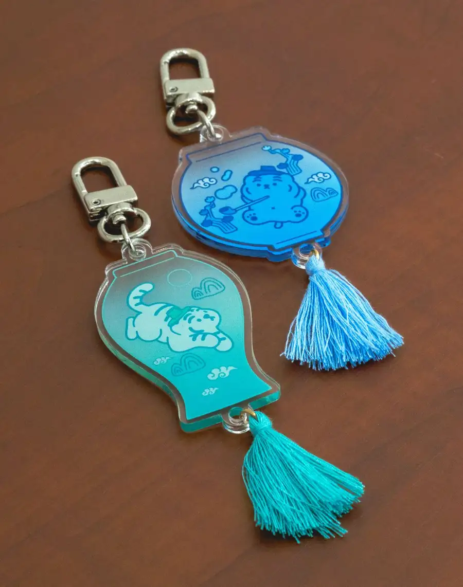 Heritage Tassel Keyring 4-piece Set — 3