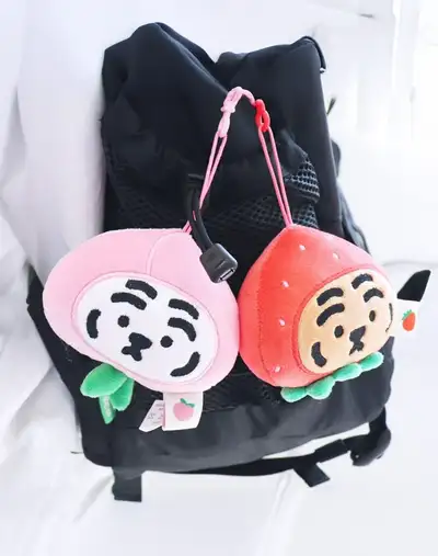Fruity Plush Keyring 2-Pack