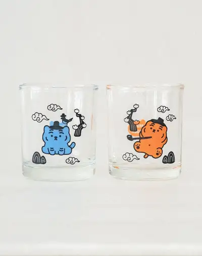 守护郎传统烧酒杯2P套装