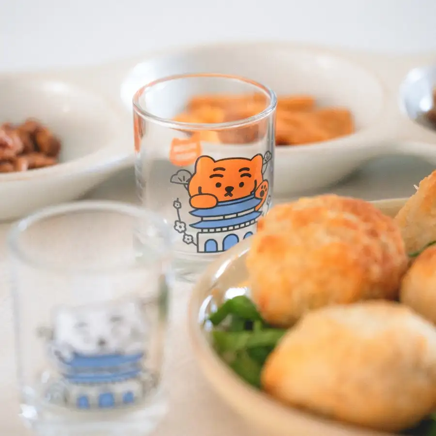 景福宮嘟嘟狼小酒杯2件套組 — 2