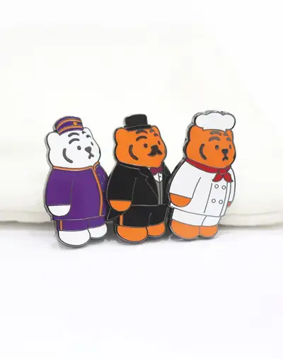 Hotel Muzik Pin Badge 3-Piece Set