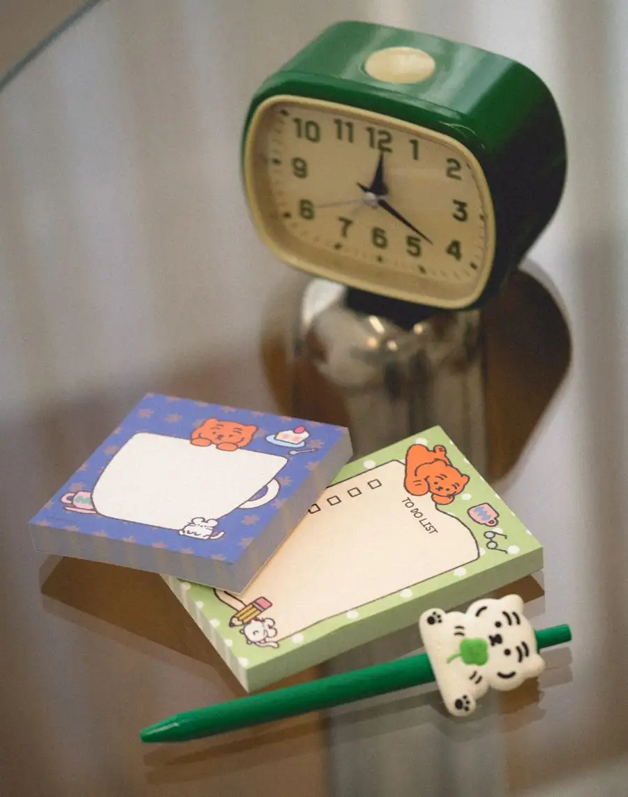 Coffee and Chubby Sticky Memo Pad — 2